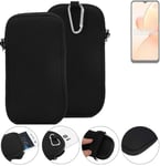 Neoprene case bag for Realme C31 Holster protection pouch soft Travel cover Slim