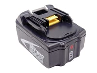 Batterie d'outil BL1850B Compatible avec Makita BL1815N BL1830 BL1840 BL1850 DTR180ZJ DTD153Z DHR171Z DDF483Z DDF481RTJ DGA511Z pour 18V 5000mah LXT