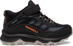 Merrell Merrell Kids' Moab Speed Mid A/C Waterproof Black 31, Black