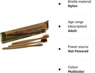 Eco Friendly Bamboo Toothbrushes x3