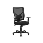 Rootz Ergonomic Office Chair - Skrivbordsstol - Justerbart svankstöd - Förhindrar muskeltrötthet - Justerbar sitshöjd - 110,5-112,5 cm x 53 cm x 52 cm
