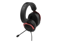 Asus Casque TUF Gaming H3 rouge - Son surround 7.1 - Filaire 3.5mm