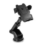 Lxhff Car Phone Mount Holder, Windshield Long Arm Cell Phone Holder mount stand for GPS iPhone 7/6S/6 Plus/5S/5, Samsung Galaxy S6 S5, Nexus 5X/6P, LG, HTC Smartphones