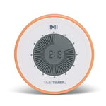 Time Timer Twist Horloge numérique de 90 Min pour Apprendre en Classe pour Enfants, Outil d'apprentissage à l'école à Domicile, Horloge de Bureau, Exercices et Cuisine (Dreamsicle Orange)