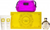 Versace Eros Pour Femme Gift Set 100ml EDP + 100ml Body Lotion + 100ml Shower Gel + Bag