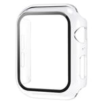 Härdat glas + fodral för Apple Watch 46 mm 44 mm 45 mm 41 mm 40 mm 42 mm skärmskydd för iWatch serie 10 9 8 7 6 SE 5 tillbehör 14matte transparent 45MM(Series7 8 9)