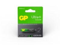 Gp Batteries Ultra+ Alkaline Aaa 1.5V 2Pce