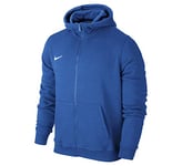 Nike Kids Team Club Full Zip Hoodie, Blue, XS