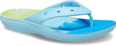 Crocs Unisex Sandals Sliders Classic Ombre Slip On blue UK Size 8