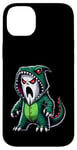 Costume de fantôme portant un dinosaure pour Halloween Cosplay T-Rex Coque pour iPhone 14 Plus