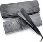 Diva Pro Styling Wide Digital Straightener and Styler with Macadamia Argan Oil 