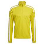 adidas Men's Squadra 21 Training Track Top, team yellow/white, XL