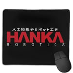 Hanka Robotics Ghost in The Shell Customized Designs Non-Slip Rubber Base Gaming Mouse Pads for Mac,22cm×18cm， Pc, Computers. Ideal for Working Or Game