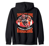 American football players in the middle of the game - football Zip Hoodie