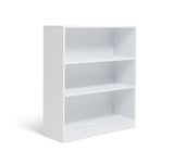 Argos Home Malibu Short Bookcase - White