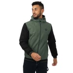 Men's Vans Wells Mte-1 Full Zip Hooded Jacket in Green