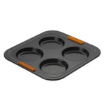Le Creuset Toughened Non -Stick Bakeware 4 Cup Yorkshire Pudding Tray
