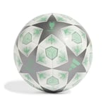 adidas Fotboll Champions League Final 2024/25 Munich Club - Silver/Vit/Grön, storlek Ball SZ. 5