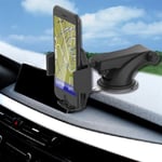 Mobiltelefonholder med teleskoparm til bilen