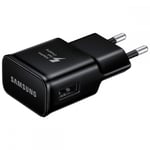 Samsung EP-TA200EBE USB-A-laturi, 15W 2A - Musta