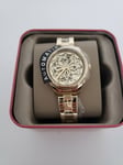 Fossil Ladies Rye Automatic Gold-Tone Stainless Steel Watch BQ3755
