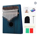 Gorgeous 17 Keys Kalimba(great Gifts) Multicolored Shipping D Blue
