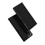 DUX DUCIS Skin Pro Faux Leather Wallet Case for Xiaomi Poco X5 Pro 5G - Black