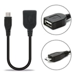Câble USB OTG pour BlackBerry Passport / Classic / Priv / Aurora / DTEK50 / Leap - Adaptateur OTG