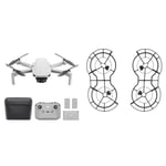 Bundle Fly More DJI Mini 2 SE, Mini drone caméra pliable, léger avec vidéo 2,7K, Modes intelligents & Mini 2/Mini SE Protection d’hélice 360° - Cage de Protection d'Hélices pour Mini 2