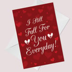 Anniversary Cards For Him Her Boyfriend Girlfriend Valentines Card Husband Wife