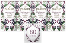 Pukka Herbs | Blackcurrant Beauty Organic Herbal Tea | Blackcurrants, Beetroot a