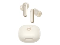 Soundcore P40i - True Wireless-Hörlurar Med Mikrofon - Inuti Örat - Bluetooth - Aktiv Brusradering - Havre Vit