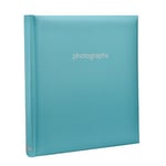 Arpan 5x7" slip in mémo Book Bound album photo pour photo 120- Pastel bleu