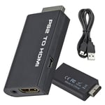 HDMI-adapter till PlayStation 2 för modern TV-anslutning