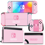Kit De Autocollants Skin Decal Pour Switch Oled Game Console Full Body Gradient, T1tn-Nsoled-0500