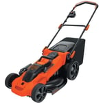 Tondeuse à Gazon Electrique Sans Fil 36V CLMA4820L2-QW - BLACK+DECKER - 7 Hauteurs Réglables - Fonction Mulching