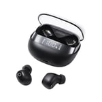 Joyroom Earbuds Langattomat kuulokkeet näytöllä, Bluetooth 5,3 - musta