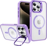 for Iphone 14 Pro Max Case 5G, [Compatible with Magsafe], Camera Kickstand Prote