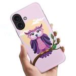 iPhone 16 Plus - Skal/Mobilskal Fin Uggla