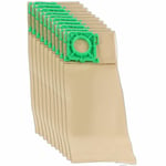 FITS SEBO K1 K3 ECO PET SERVICE BOX PAPER BAGS x 10 AND 2 FILTERS