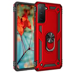 samsung Samsung S21 Plus Military Armour Case Red