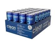 24 x Clean Drink Energidryck BCAA Flak - Fresh Berries