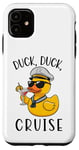 Coque pour iPhone 11 Duck Duck Cruise Funny Family Cruising Groupe assorti