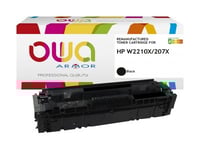 Owa - Hög Kapacitet - Svart - Kompatibel - Återanvänd - Tonerkassett (Alternativ För: Hp 207X) - För Hp Color Laserjet Pro M255dw, M255nw, Mfp M282nw, Mfp M283fdn, Mfp M283fdw
