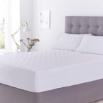 Silentnight King Mattress Topper Bed Super Bouncy Quilted Washable Non Allergy