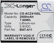 Batteri BAT-A11 for Acer, 3.8V, 2000 mAh