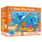 Galt Toys Giant Floor Puzzle Counting Creatures Jigsaw Toddler Activity Toy New