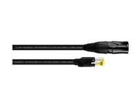 Cordial 15553 Rj45 Rj45 Nätverkskabel, Patchkabel Cat 5E S/Utp 20,00 M Svart Pur-Mantel 1 St