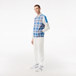 Ensemble de survêtement homme à carreaux Lacoste Tennis Taille XS Blanc/bleu/blanc