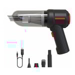 DOLASO Dolaso - Souffleur poussière électrique 3 en 1, 9000 Pa Air Duster 120W Clavier Aspirateur air comprimé avec batterie 4000 mAh, Mini